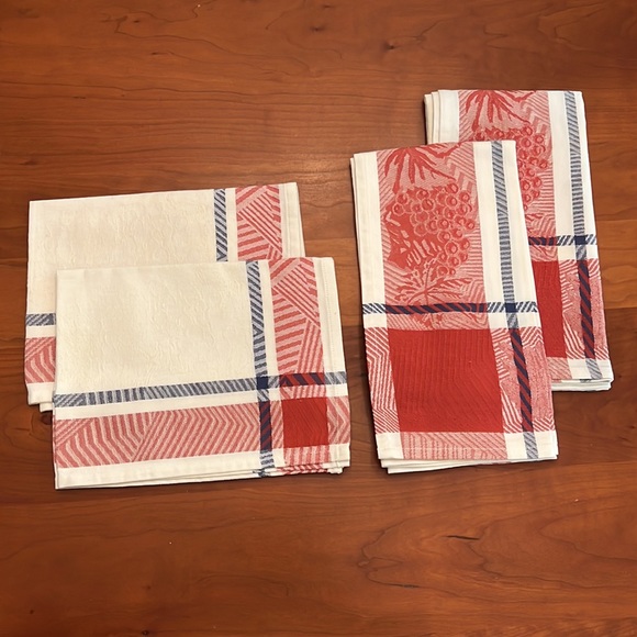 VTG Le Jacquard Français Grapes (Raisins) Napkin & Placemat Set 2 - Picture 2 of 10